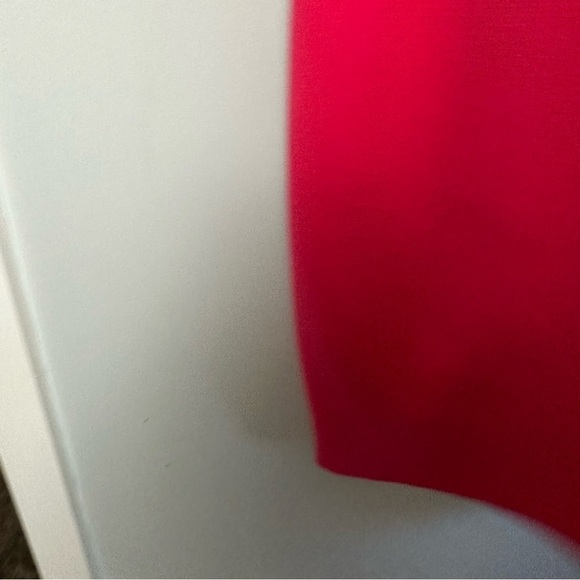 Eliza J V-Neck Sheath Pencil Dress, Size 6, Hot Pink - Picture 10 of 11